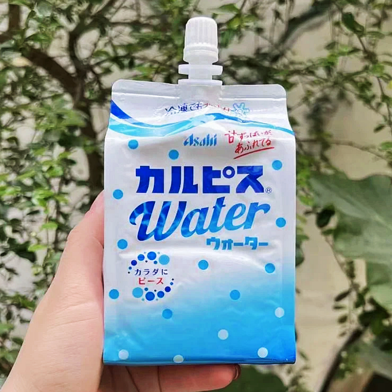 5袋装日本进口可尔必思乳酸菌饮品吸吸乐CALPIS儿童可冷冻冰300ml
