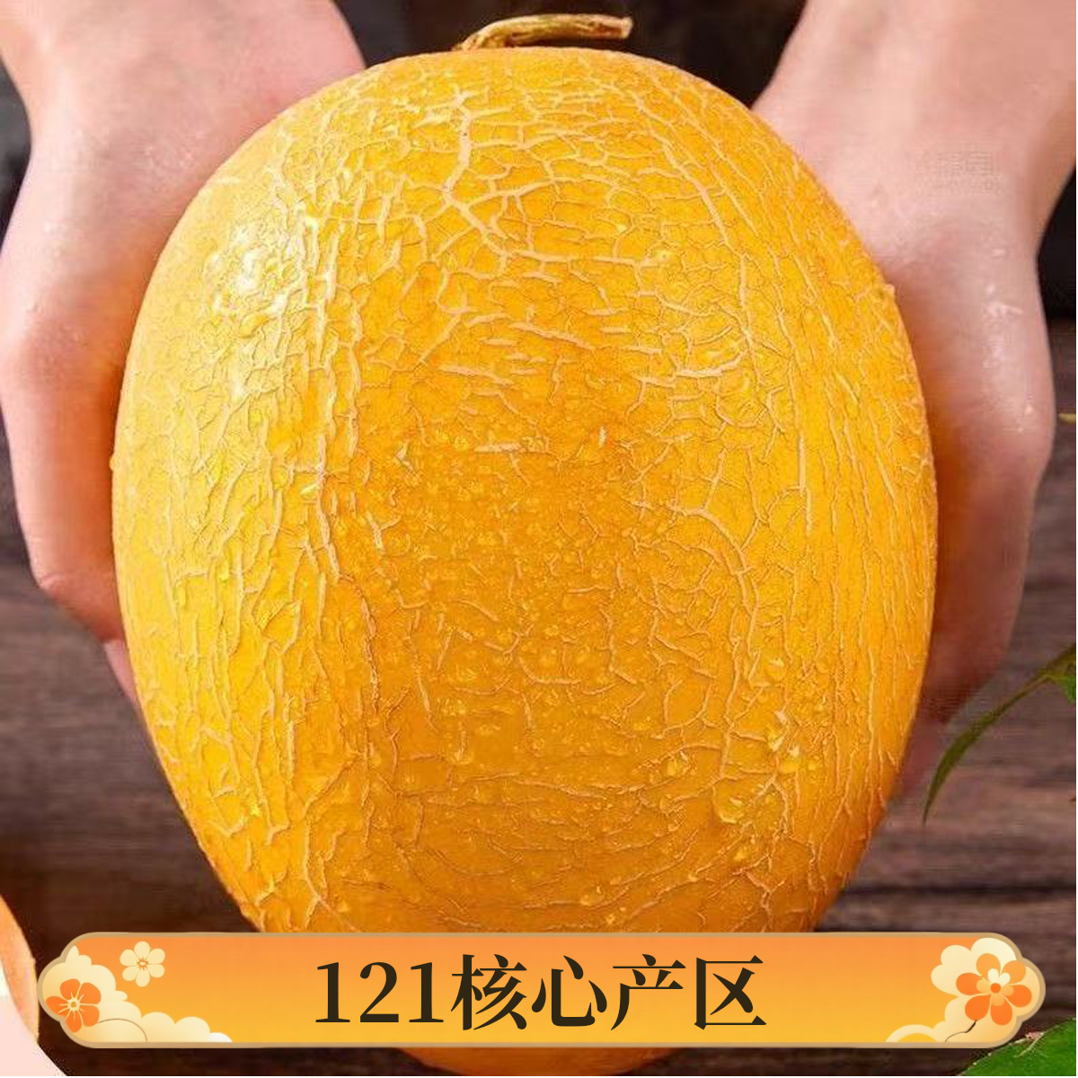 【多仓发货精品头茬一级瓜】新疆哈密瓜新鲜脆甜多汁金色年华哈密瓜