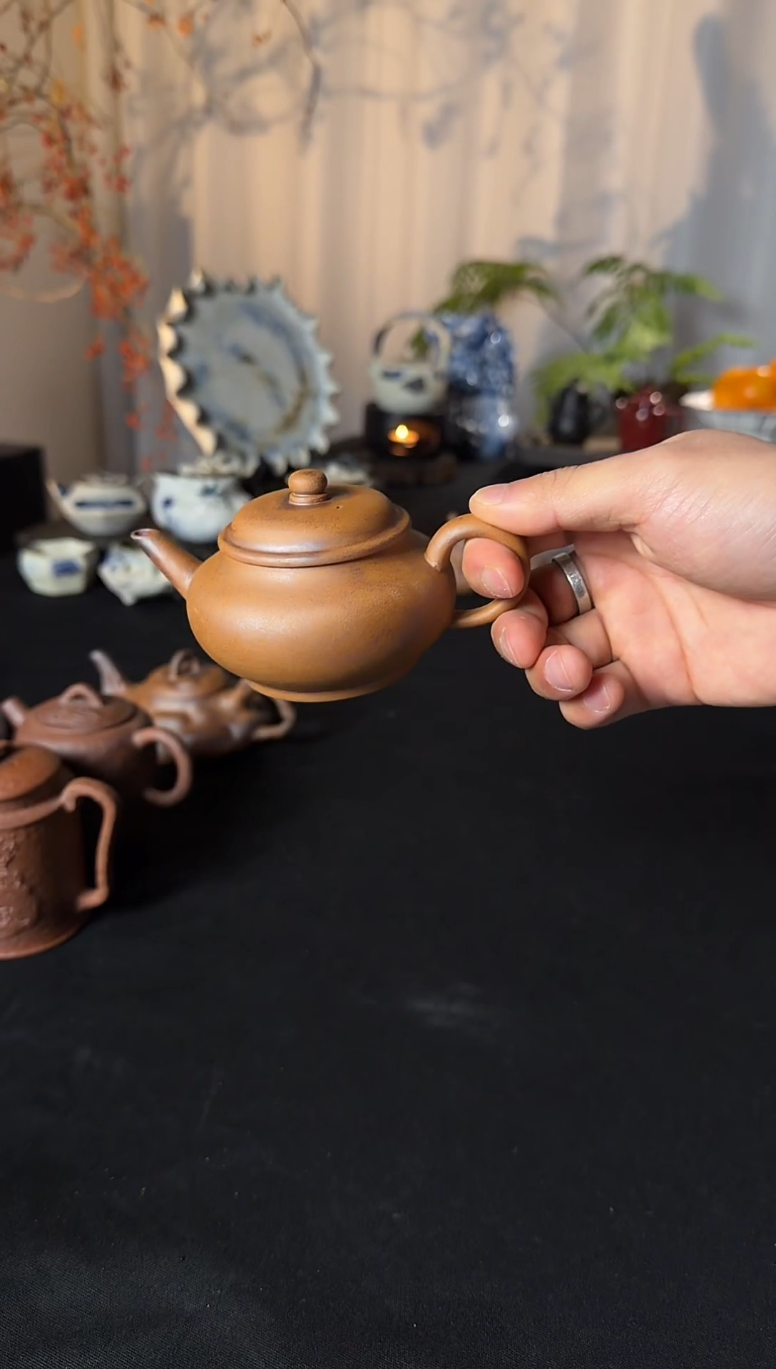 壶陶老岩泥水平壶