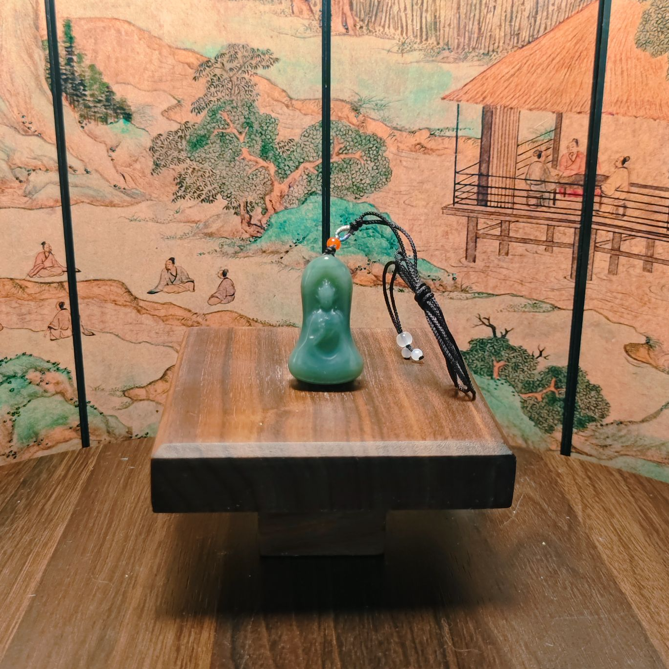 W和田玉观音吊坠0523