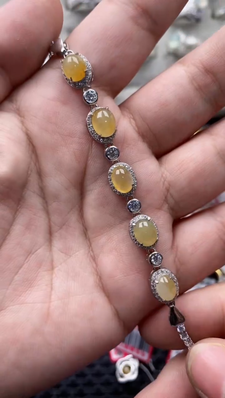 【闪购商品】翡翠戒指银S925镶嵌666666---7