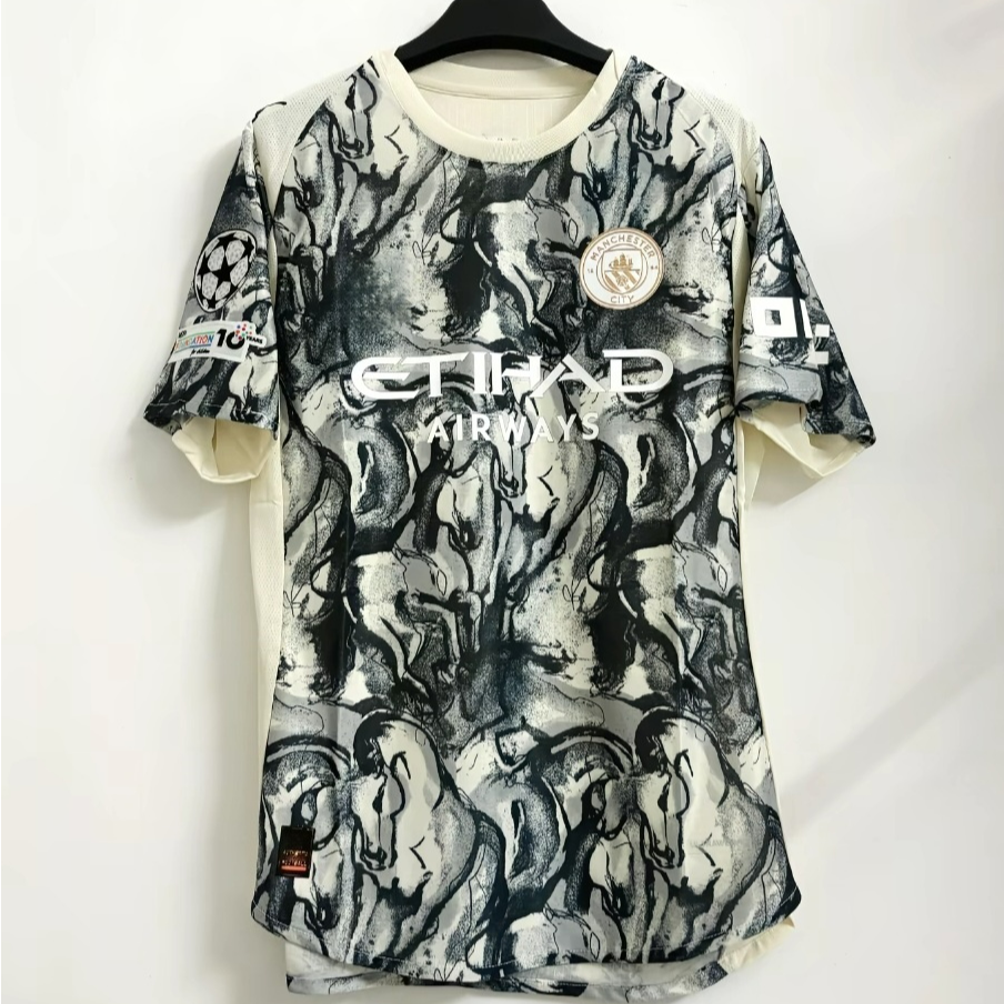 2026曼城马年限定球衣9号印号哈兰德球迷球员版上衣短袖足球服