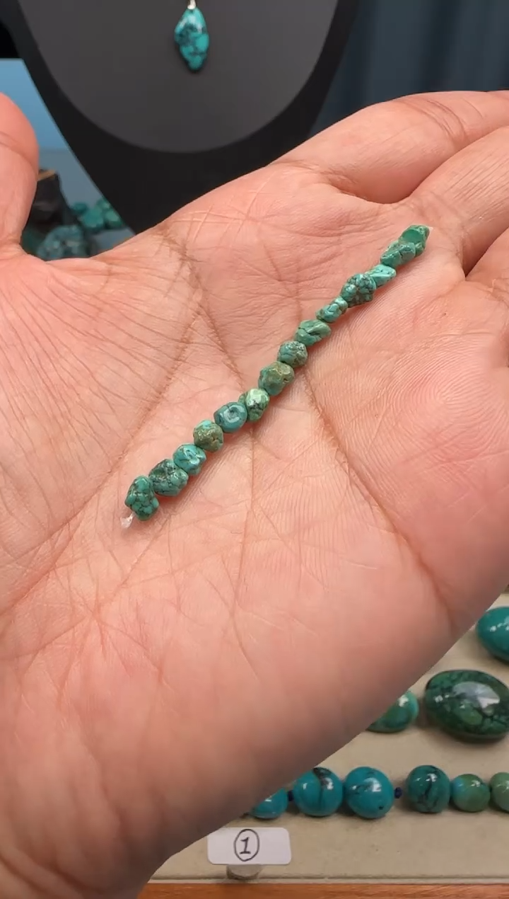 【闪购商品】绿松石珠宝奇石未镶嵌绿松石绿松石