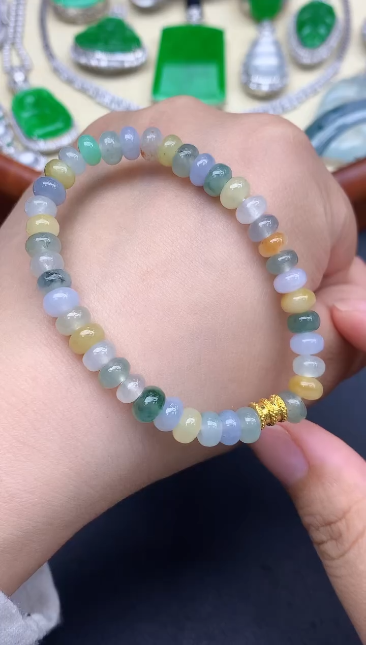 未镶嵌手链翡翠285-中国好珍宝