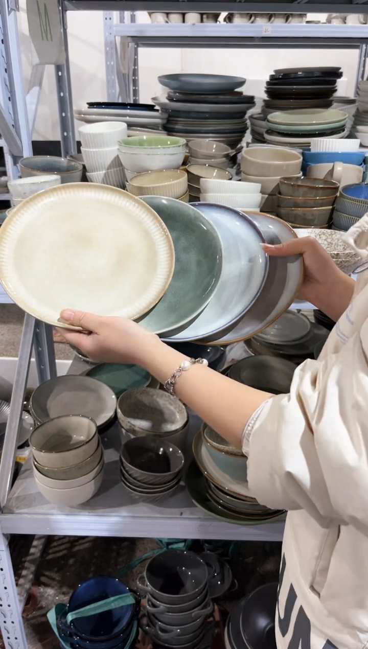 【闪购商品】瓷片外贸尾货瑕疵满20包邮X4 小盘组合