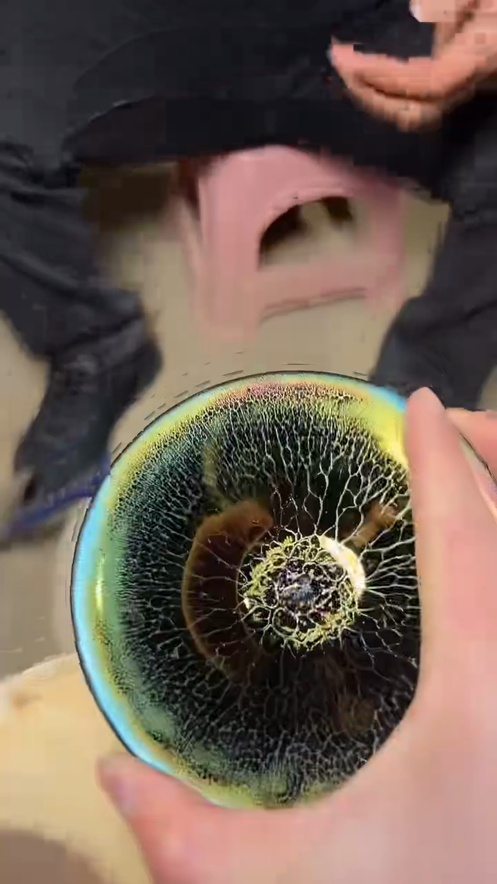 【闪购商品】茶盏名家谢贞生建盏（带证书礼盒）16