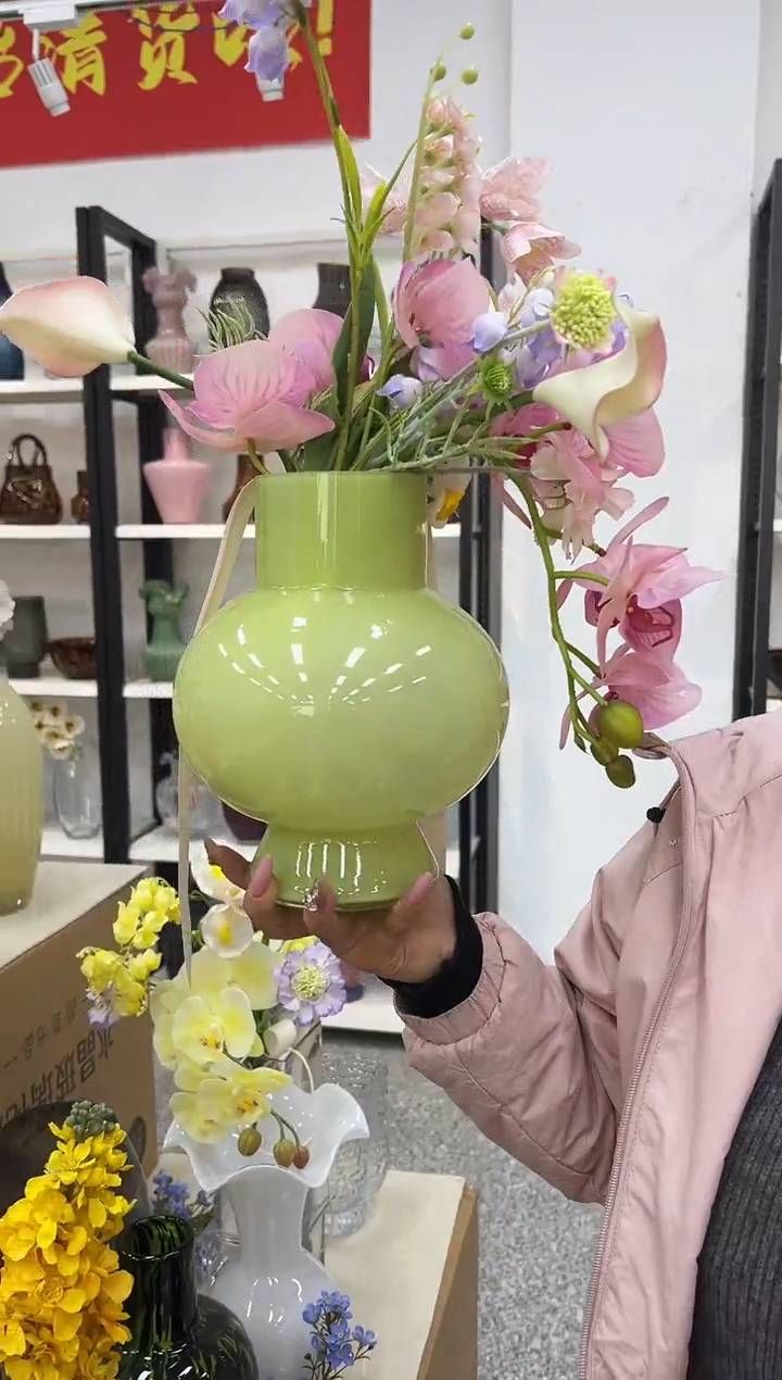 水养鲜花干花插花客厅装饰品