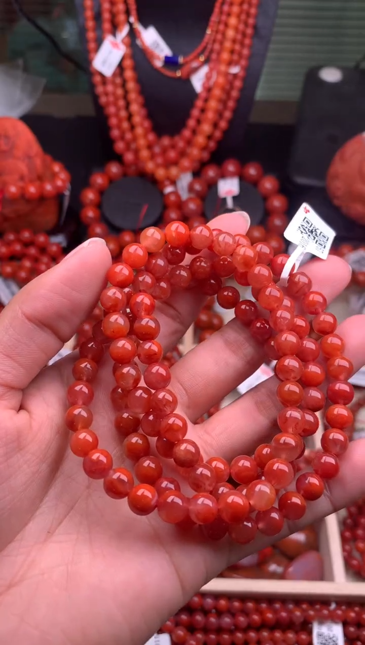 【闪购商品】南红玛瑙珠宝奇石银S925镶嵌7