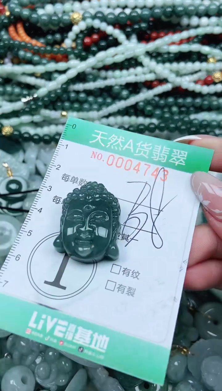 颈饰未镶嵌翡翠翡翠