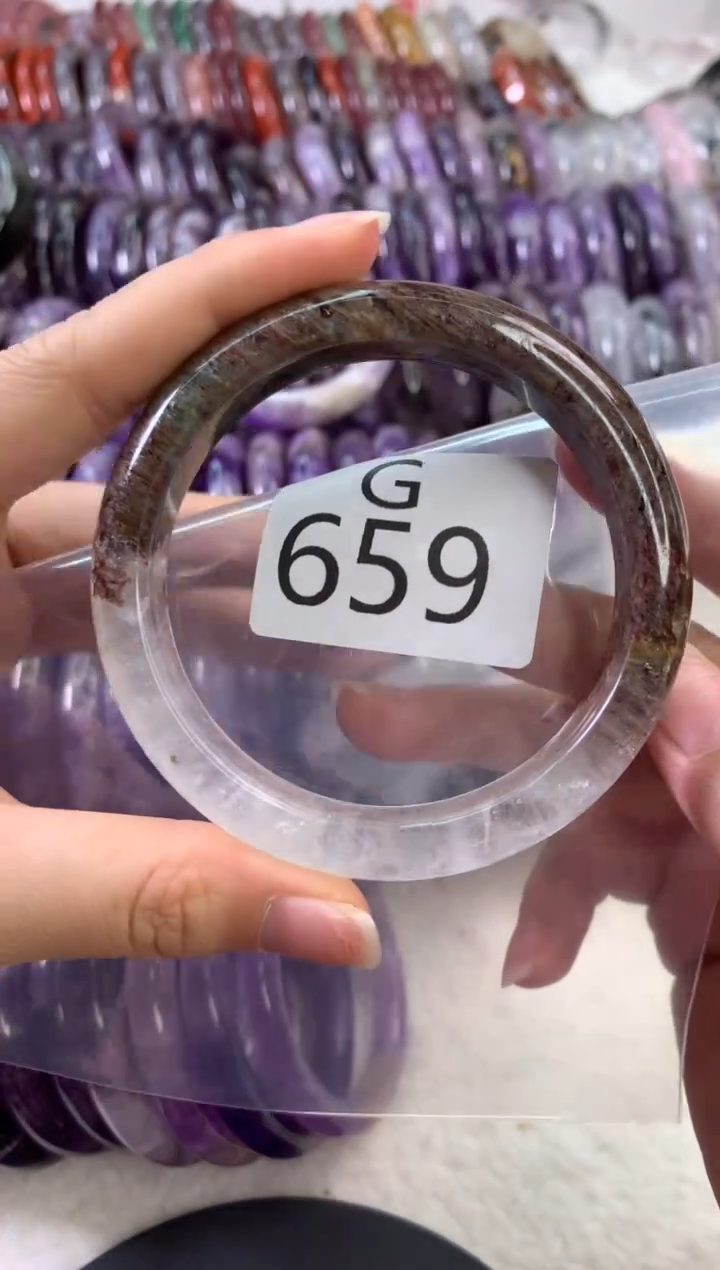 【闪购商品】水晶水晶手镯G未镶嵌659-61