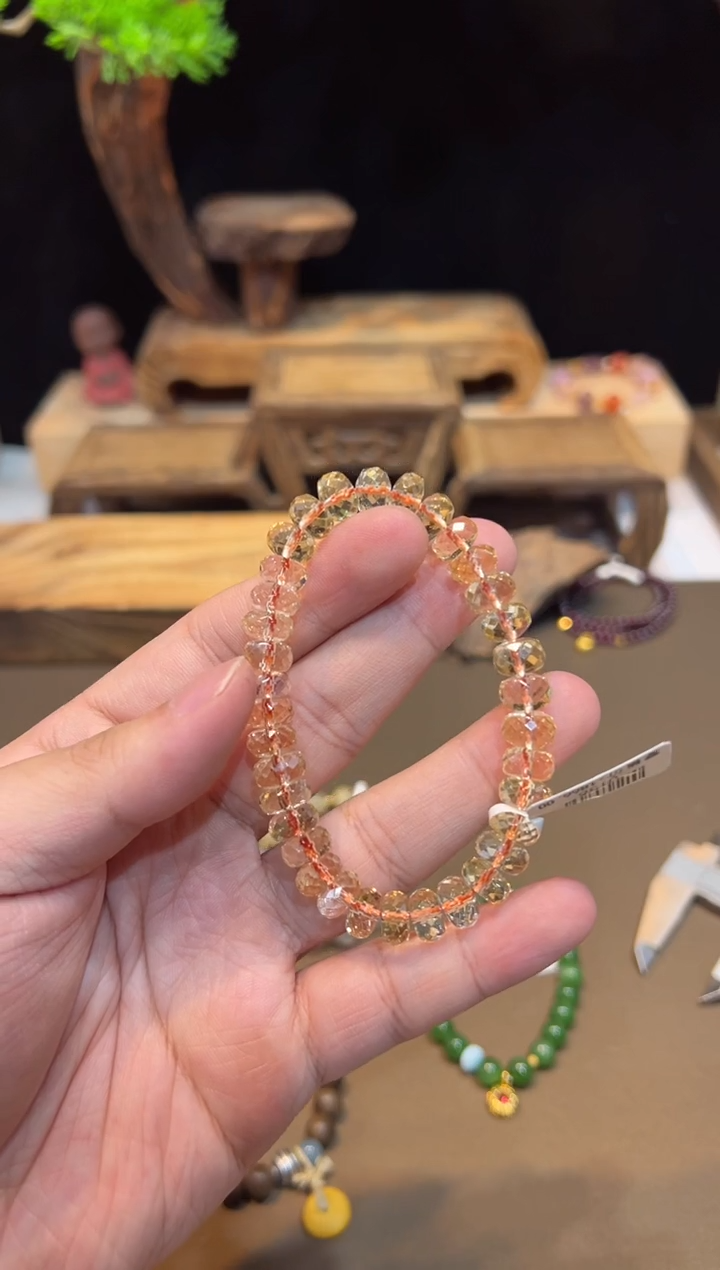 水晶手链未镶嵌手饰@@0136