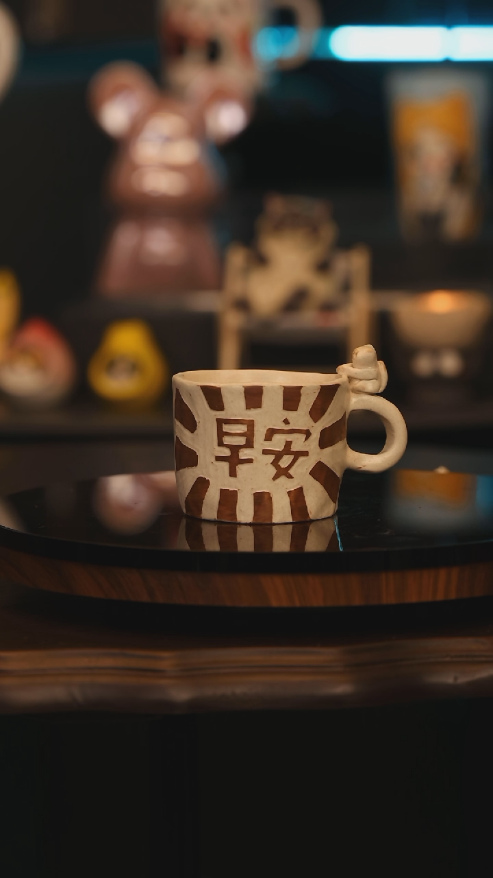 【闪购商品】摆件景德镇釉下彩绘设计师款陶瓷