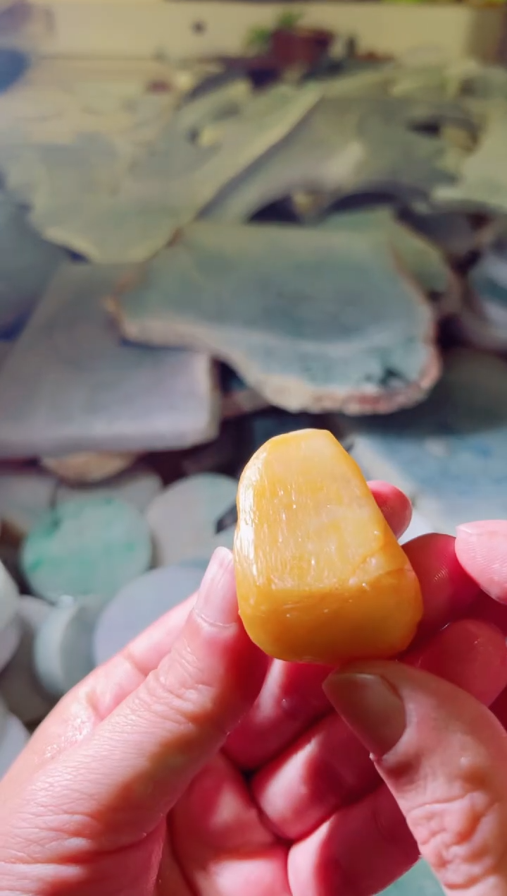 【闪购商品】翡翠颈饰未镶嵌翡翠A货小猫34