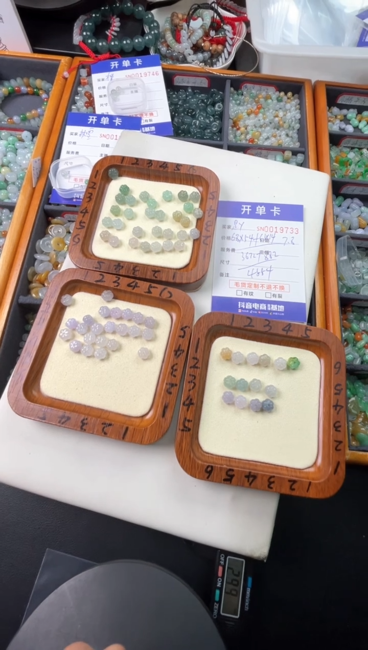 翡翠未镶嵌颈饰是****️00019733