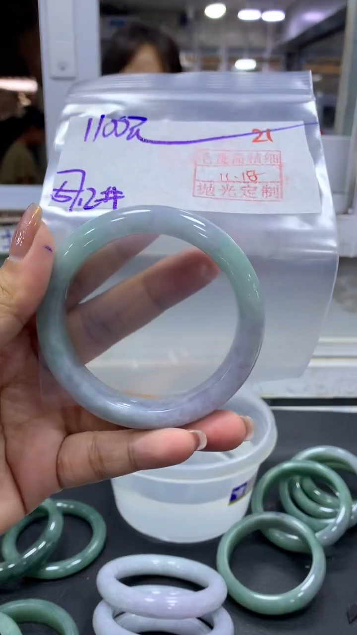 未镶嵌定制翡翠毛货需精细抛光+拍一发一+21