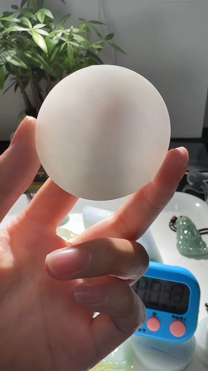未镶嵌定制翡翠芥***鱼翡翠347