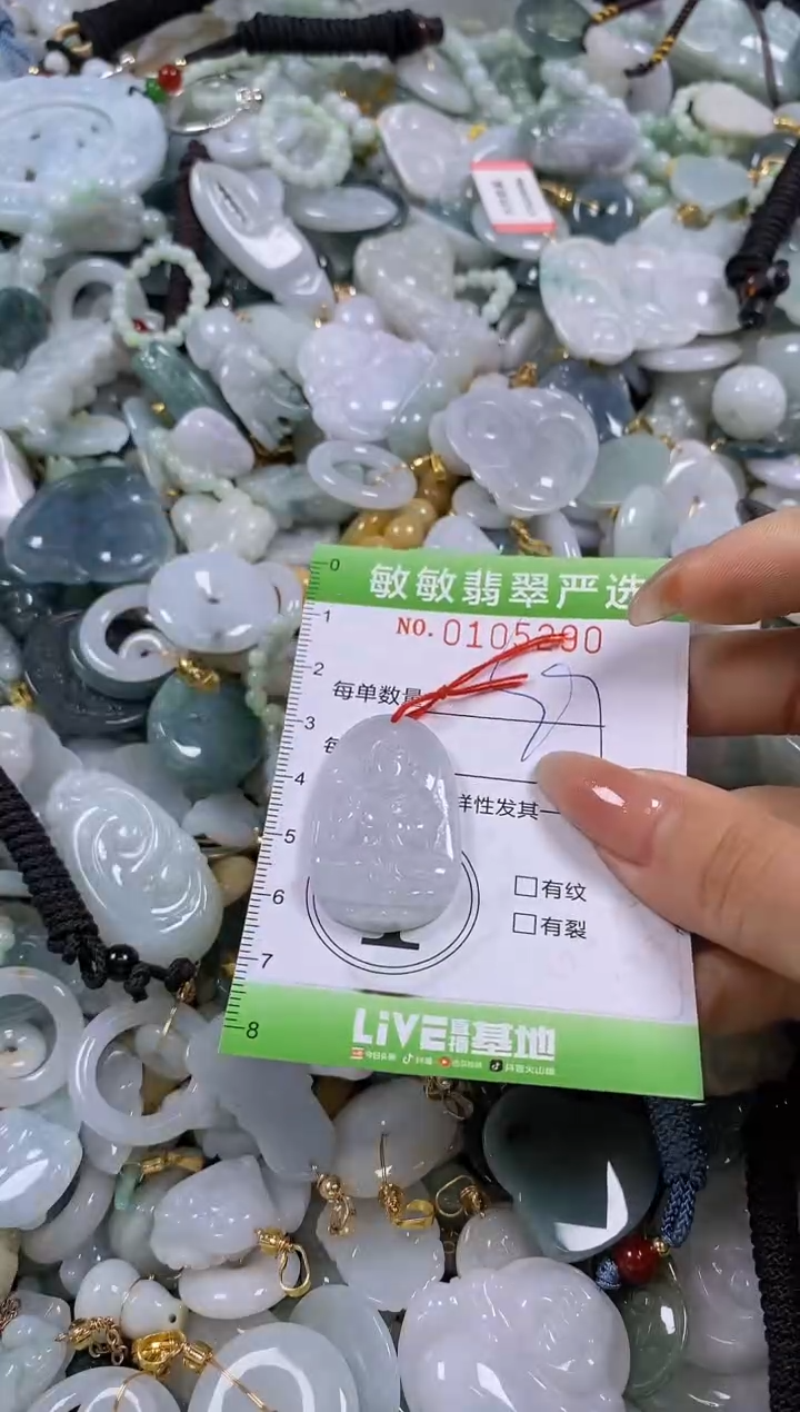【闪购商品】翡翠颈饰未镶嵌闪购0105290