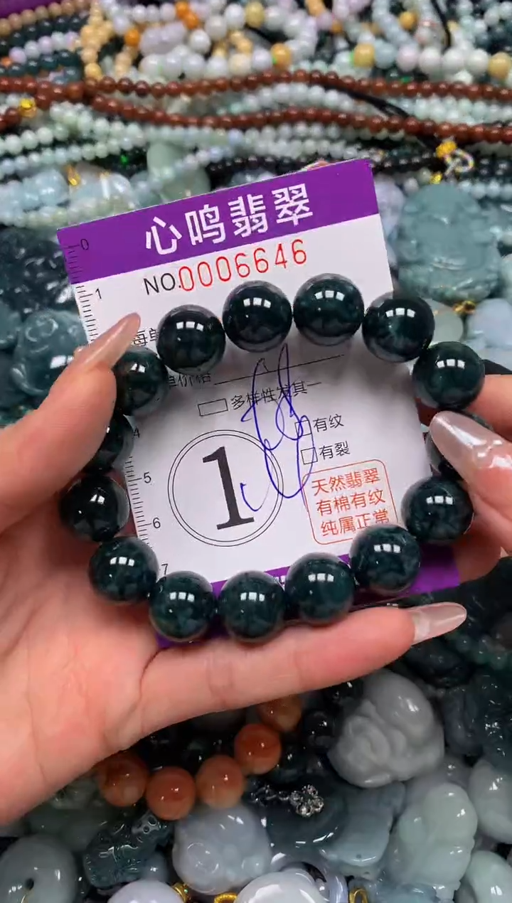 颈饰未镶嵌翡翠闪购006646