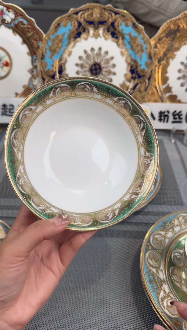 【闪购商品】瓷片6寸水果碗  福利价  福利价