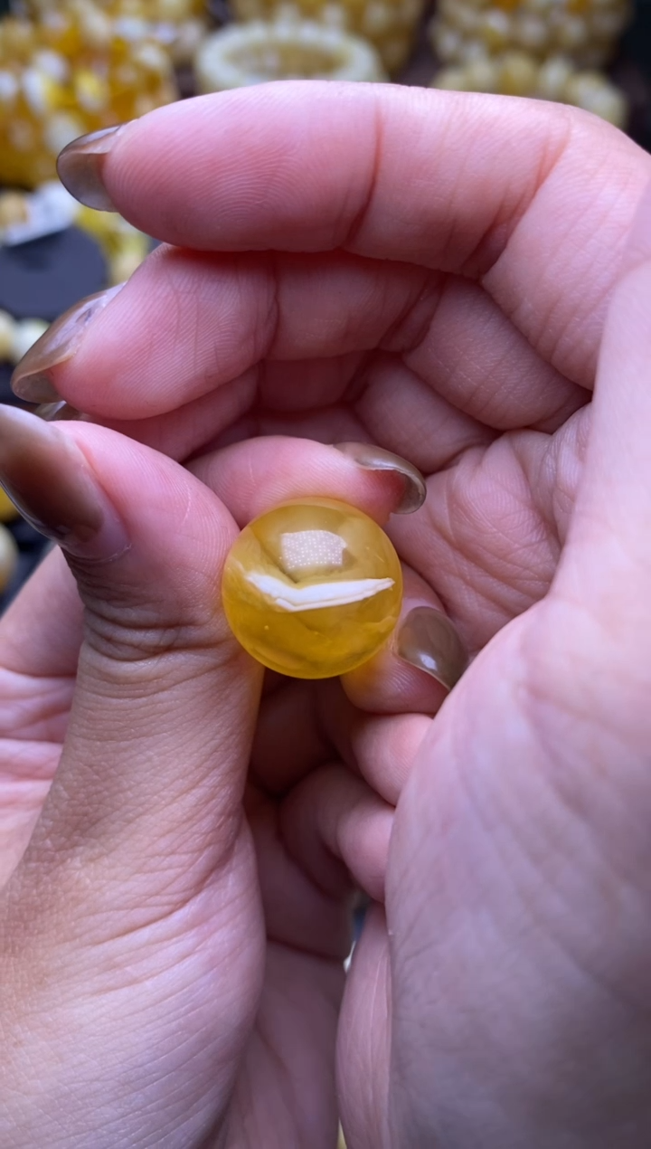 【闪购商品】琥珀裸石未镶嵌大小姐珠宝严选39