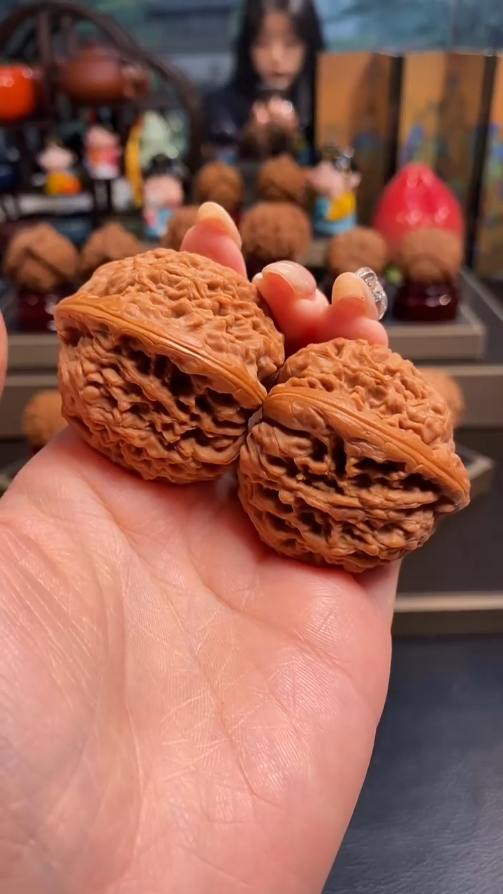 【闪购商品】文玩核桃把件A911南疆石38