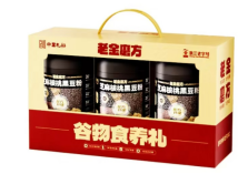 老金磨方谷物食养礼粉礼盒1900g