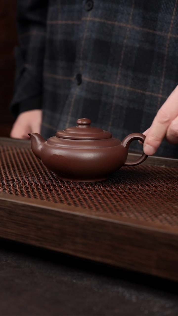 【闪购商品】紫砂茶壶底槽清上新桥壶