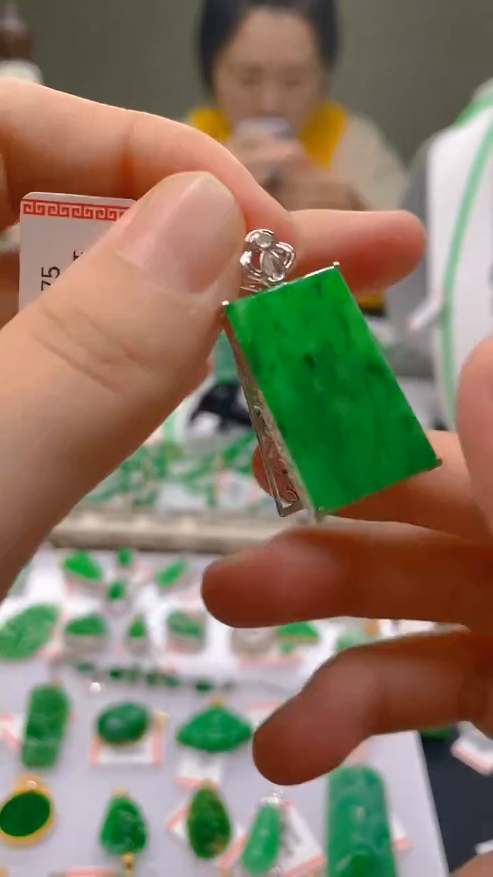 【闪购商品】翡翠颈饰18K金镶嵌新号开播，全场乱卖