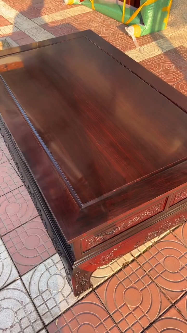 花梨木类家具今**缘福利款非洲紫檀小平几148.88