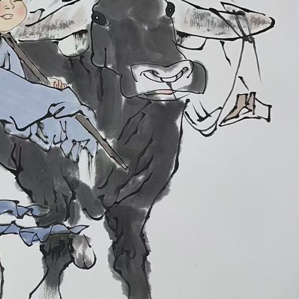 橱窗展示/文峰艺术展厅/王奉超（笔名：鲁钰）宣纸国画/带证书带授权