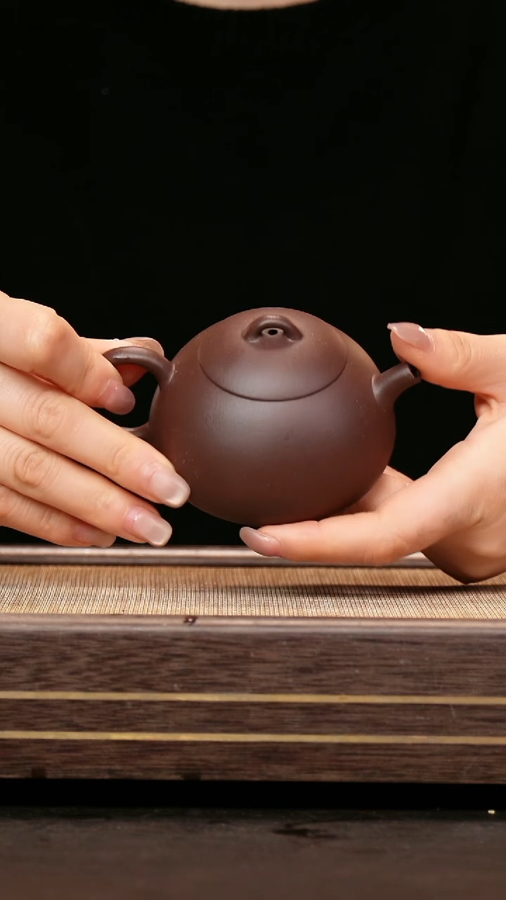 茶壶紫砂深井紫泥 乳瓢