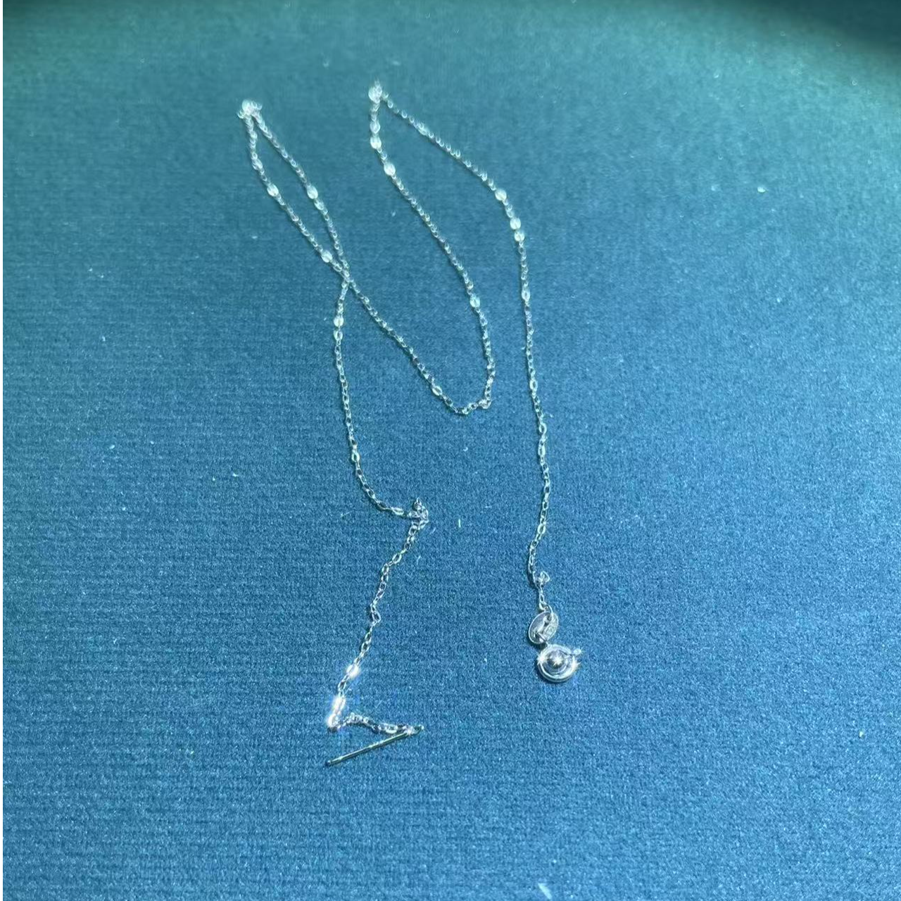  s8271白色万能O字项链多样性发货