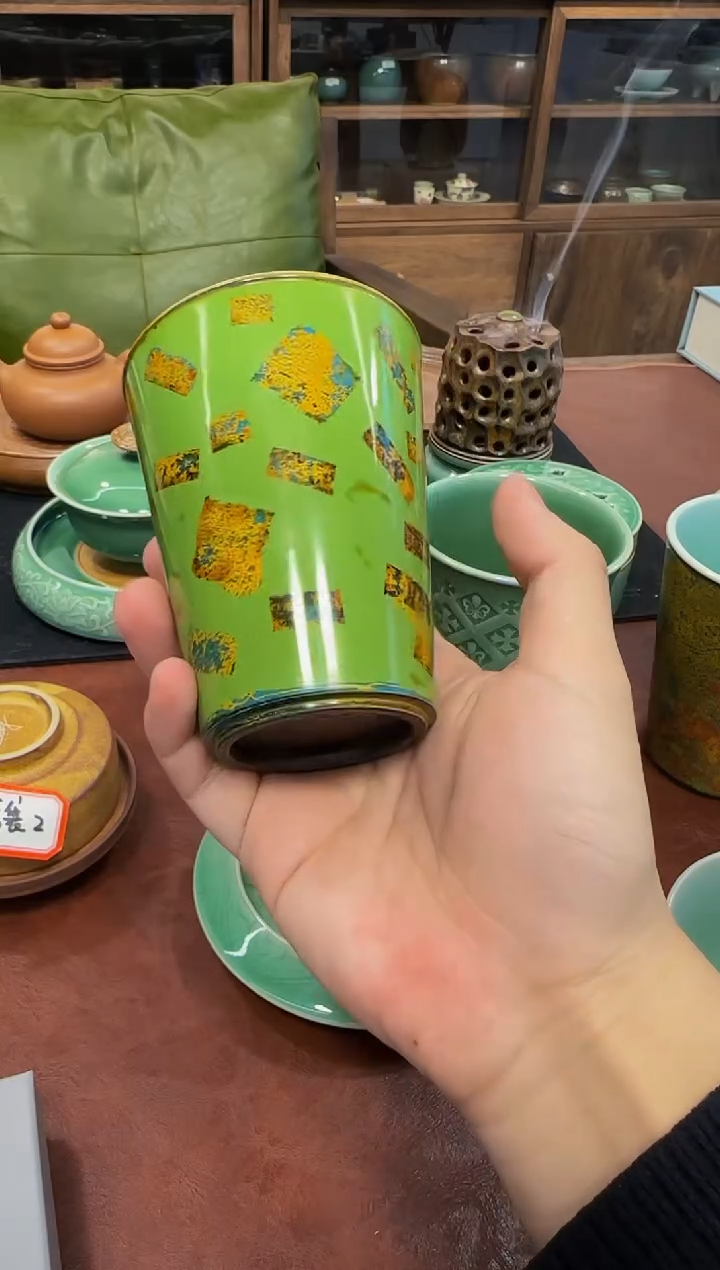 嘚*大漆青瓷全手双非遗