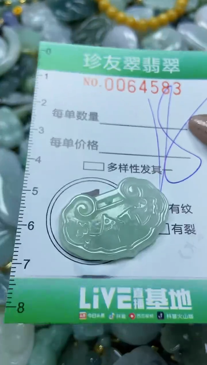 【闪购商品】翡翠颈饰未镶嵌闪购商品0064583