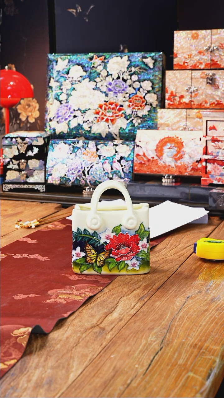 【闪购商品】瓷片豆包儿推荐饰品摆件