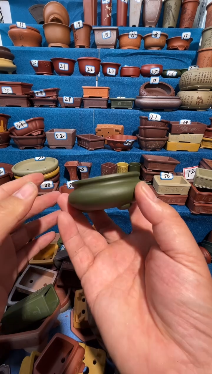 【闪购商品】紫砂紫砂花盆5.5*2.5