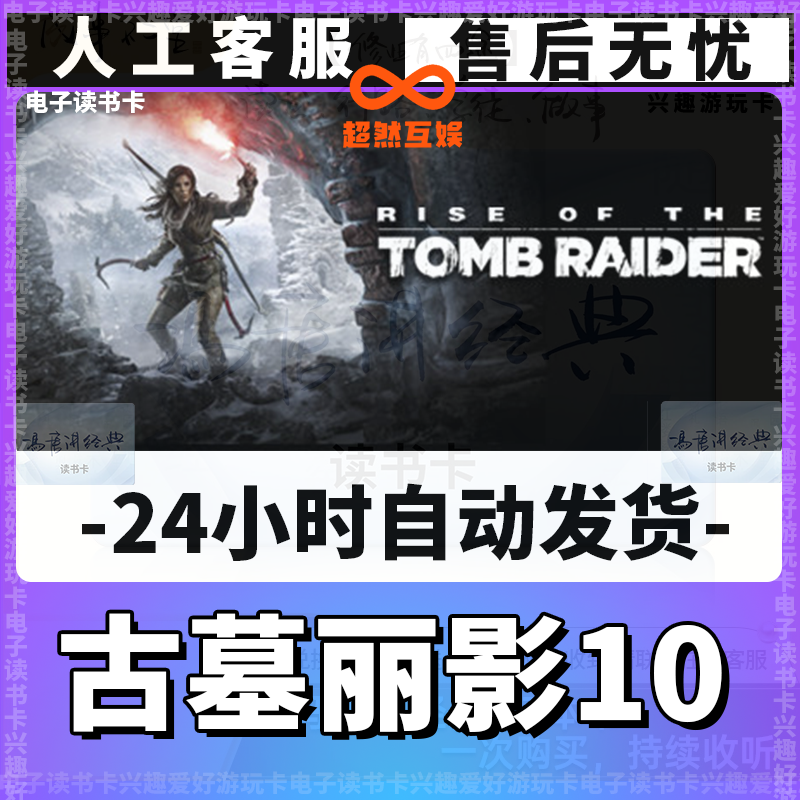 【古墓丽影10】兴趣卡/爱好卡/创作读书卡