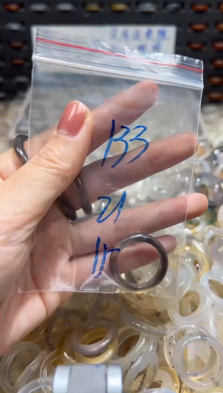 未镶嵌戒指玛瑙/玉髓133