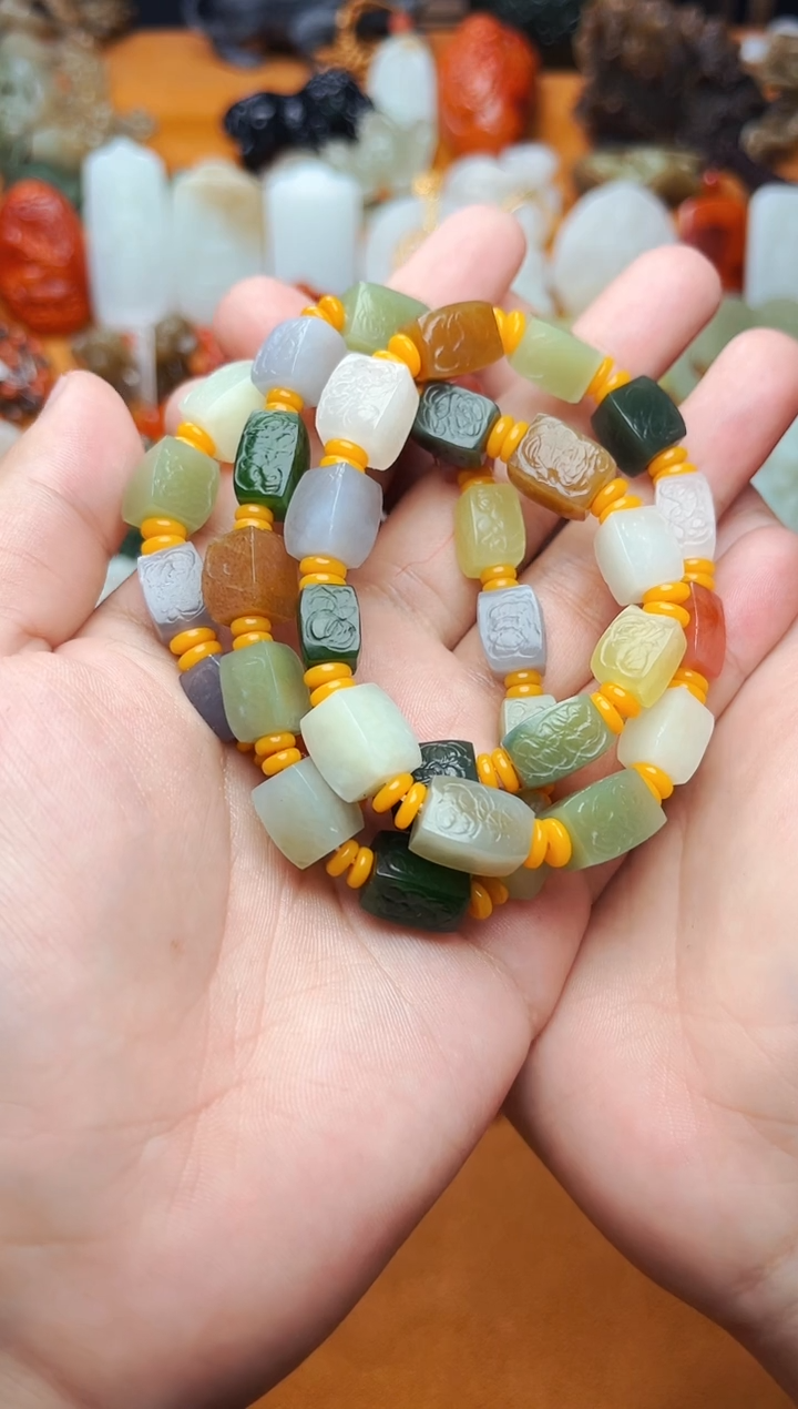 【闪购商品】和田玉手串未镶嵌多样性拍一发一