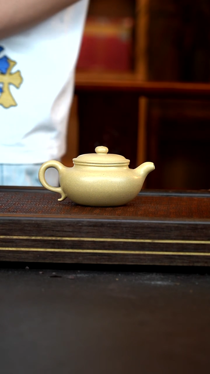 茶壶紫砂  LHP    大水潭本山绿泥    仿古      180cc