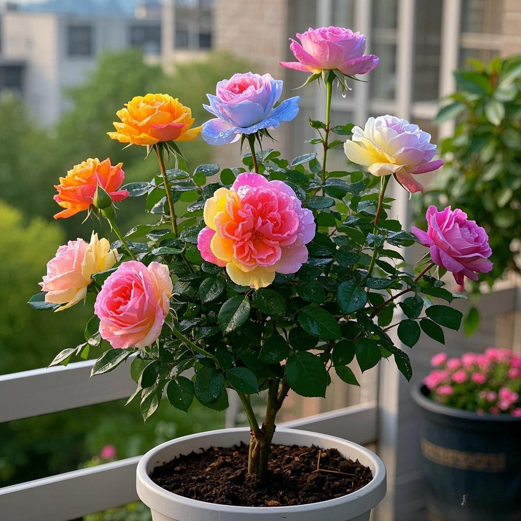 耐寒浓香型玫瑰花盆栽花花卉大全绿植庭院室内外玫瑰老根老桩玫瑰