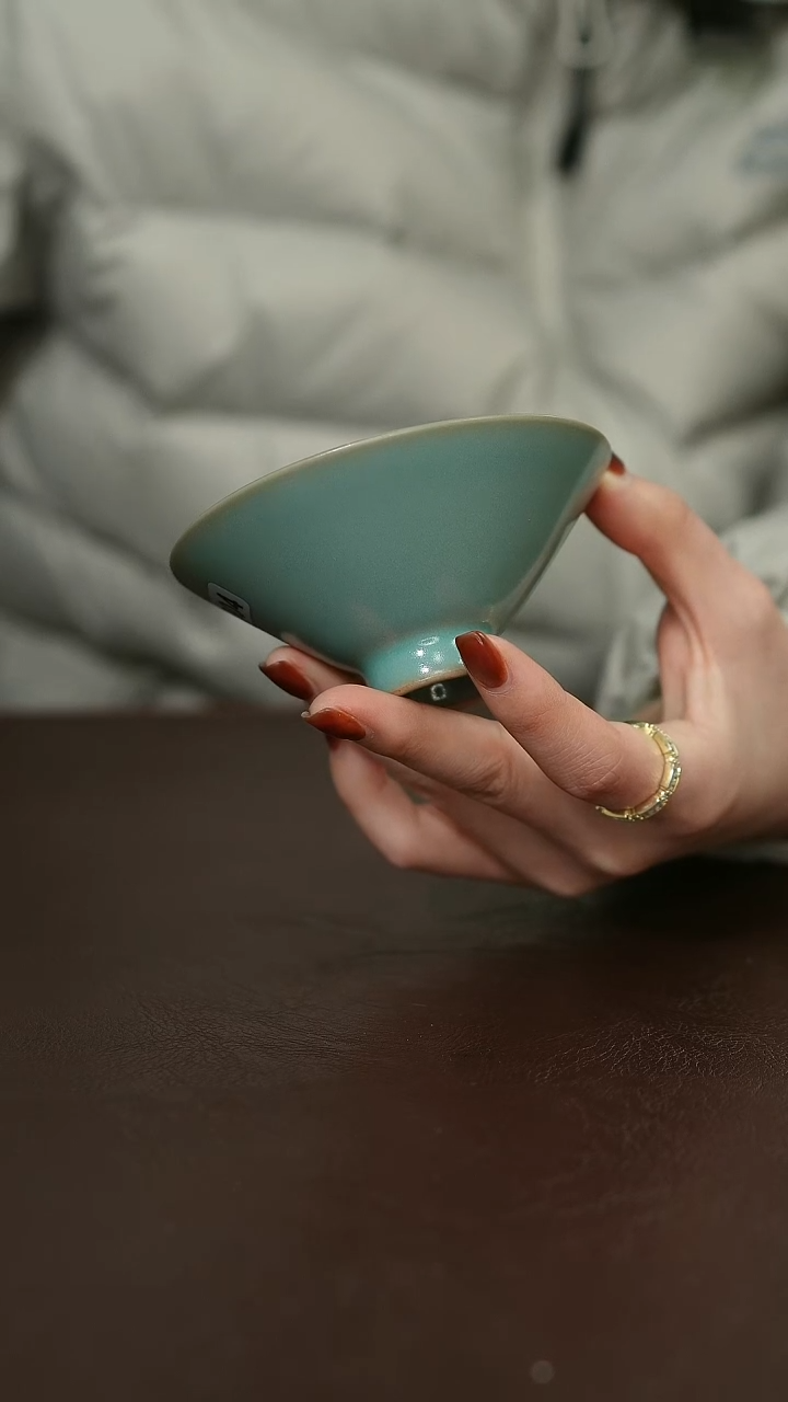 摆件瓷304原矿原釉汝宋汝瓷