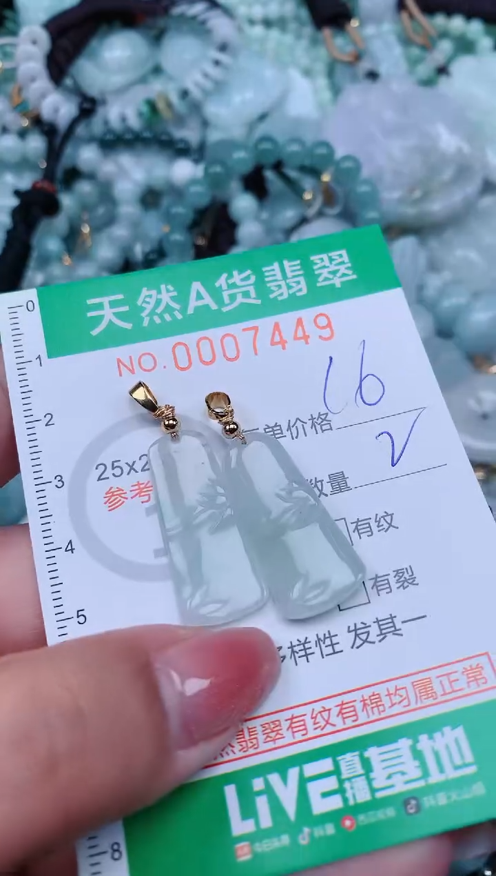 【闪购商品】翡翠颈饰未镶嵌.0007449