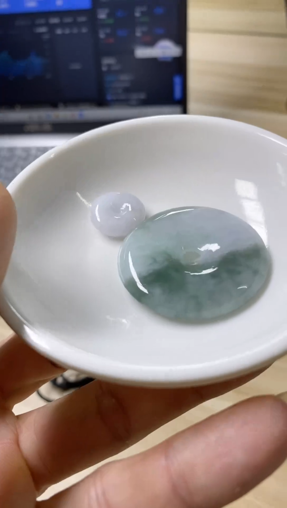 【闪购商品】翡翠颈饰未镶嵌天然缅甸翡翠A货