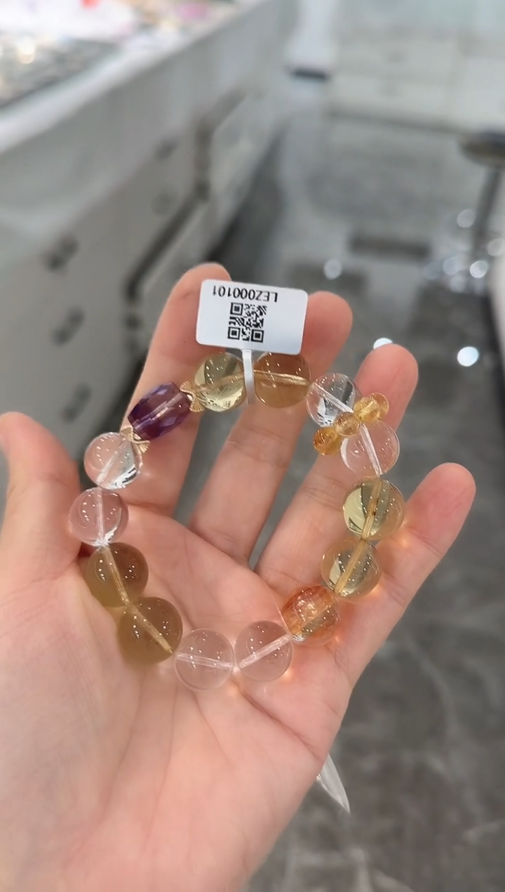 水晶手串未镶嵌手串