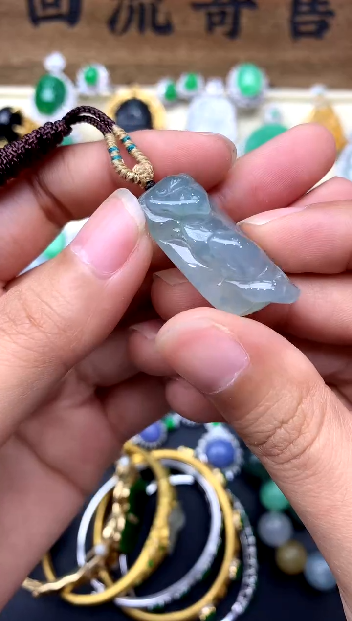 【闪购商品】翡翠颈饰未镶嵌7-中国好珍宝