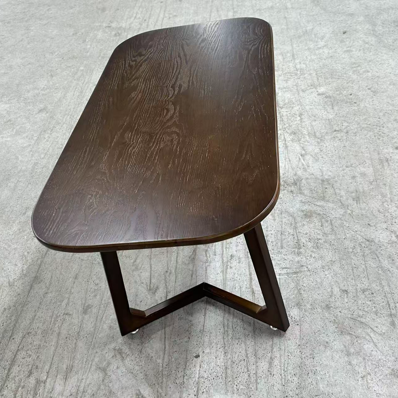  【专属】小户型简约长方形腿餐桌