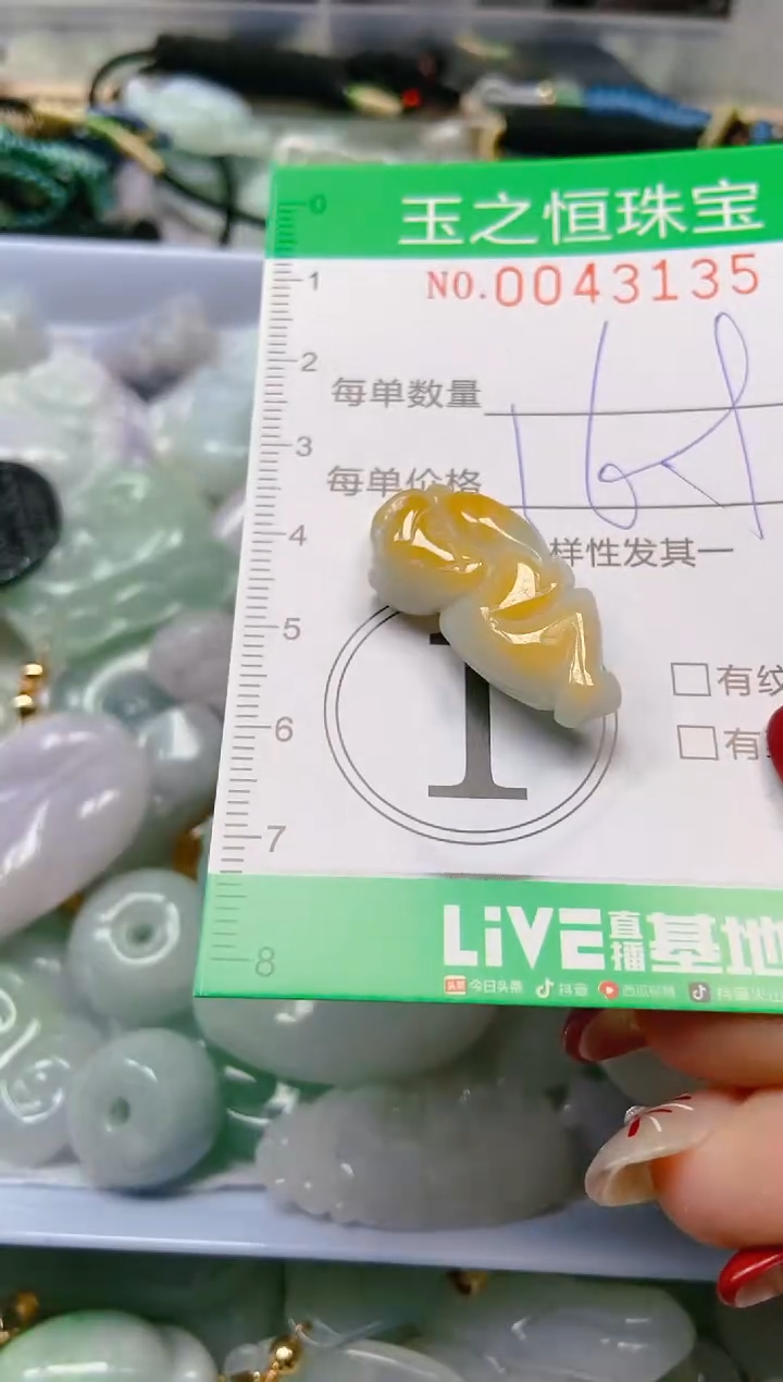 【闪购商品】翡翠颈饰未镶嵌闪购0043135