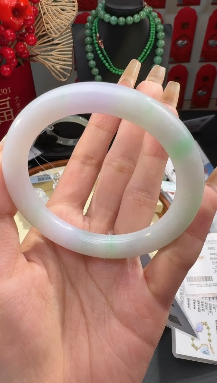【闪购商品】翡翠手镯未镶嵌手镯
