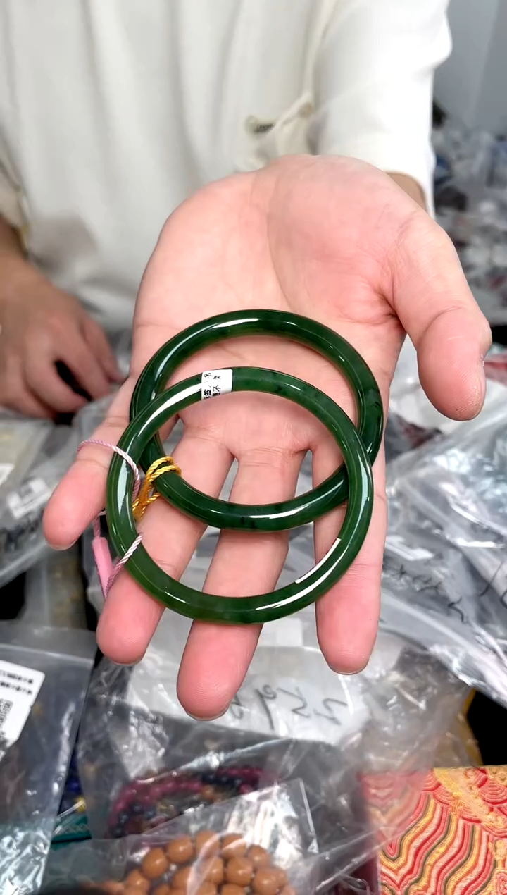 【闪购商品】和田玉·未镶嵌圈口55-56（多样性单个发货）